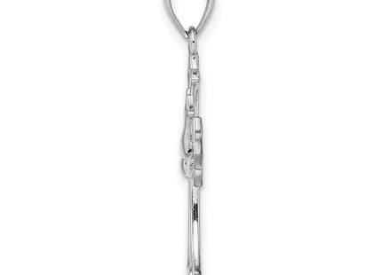 14k White Gold Jewelry Style M1382W - Classique Jewelry Inc.