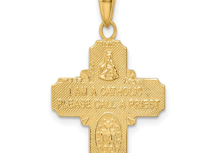 14k Yellow Gold Pendants Style M1456 - Classique Jewelry Inc.