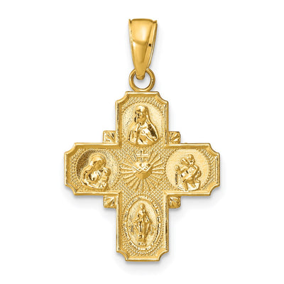 14K gold pendant