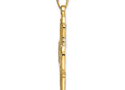 14k Yellow Gold Pendants Style M1458 - Classique Jewelry Inc.