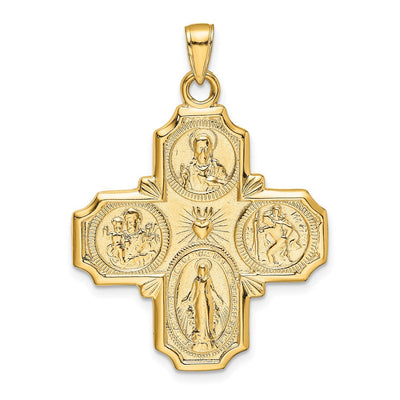 14K gold pendant