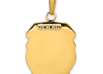 14k Yellow Gold Pendants Style M1462 - Classique Jewelry Inc.