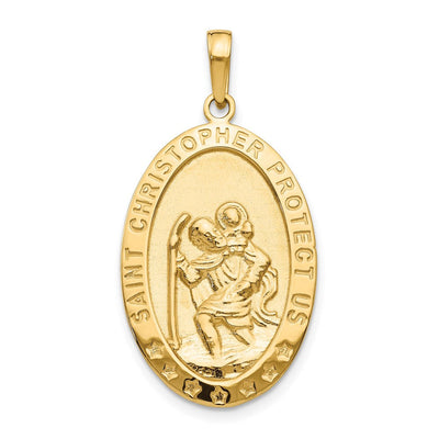 14K gold pendant