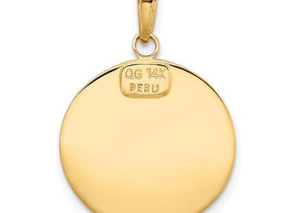 14k Yellow Gold Pendants Style M1483 - Classique Jewelry Inc.