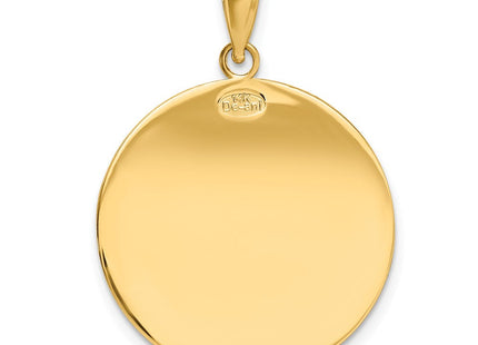 14k Saint Christopher Medal Pendant (Style M1484)