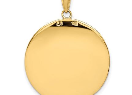 14k Saint Christopher Medal Pendant (Style M1485)