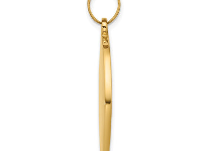 14k Yellow Gold Pendants Style M1487 - Classique Jewelry Inc.