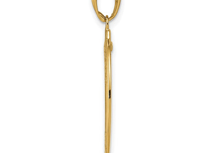 14k Yellow Gold Pendants Style M1502 - Classique Jewelry Inc.