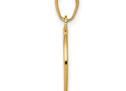 14k Saint Joseph Medal Charm (Style M1505)
