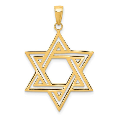 14K gold star charm