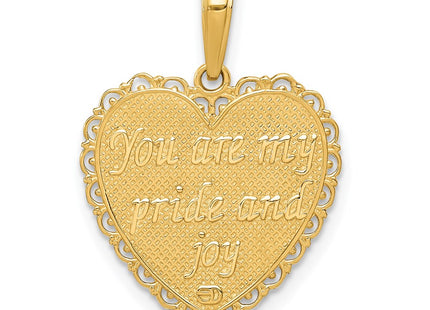 14k Yellow Gold Pendants Style M175 - Classique Jewelry Inc.