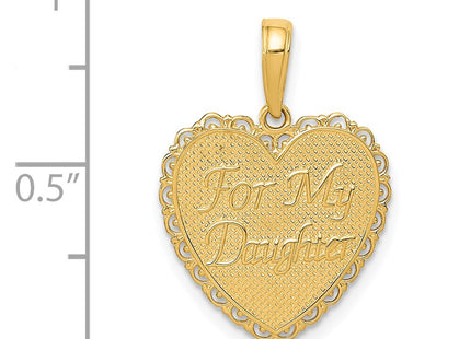 14k Yellow Gold Pendants Style M175 - Classique Jewelry Inc.