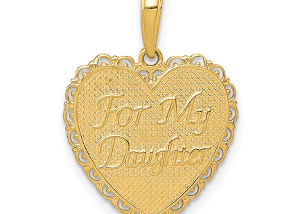 14k Yellow Gold Pendants Style M175 - Classique Jewelry Inc.