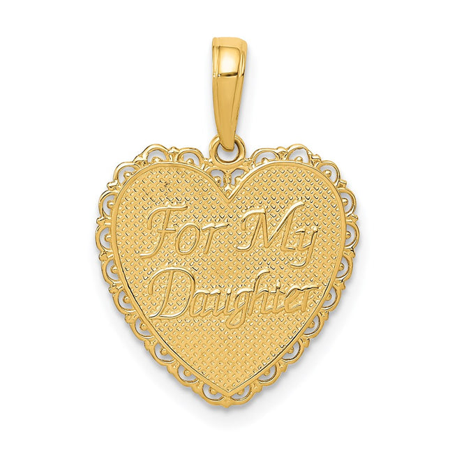 14k Yellow Gold Pendants Style M175 - Classique Jewelry Inc.