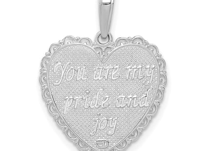 14k White Gold Pendants Style M175W - Classique Jewelry Inc.