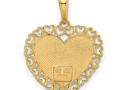 14k Two-tone Jewelry Style M1805 - Classique Jewelry Inc.