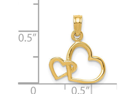 14k Yellow Gold Pendants Style M2128 - Classique Jewelry Inc.