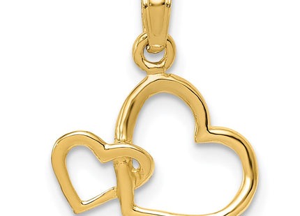 14k Yellow Gold Pendants Style M2128 - Classique Jewelry Inc.