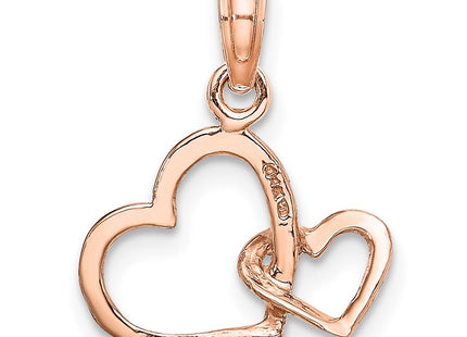 14k Rose Gold Pendants Style M2128R - Classique Jewelry Inc.