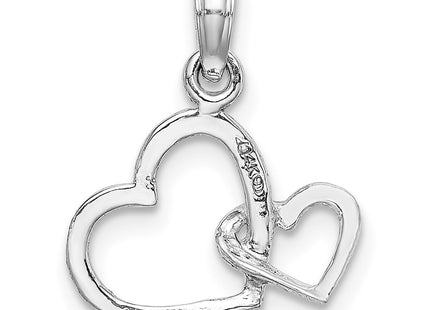 14k White Gold Pendants Style M2128W - Classique Jewelry Inc.