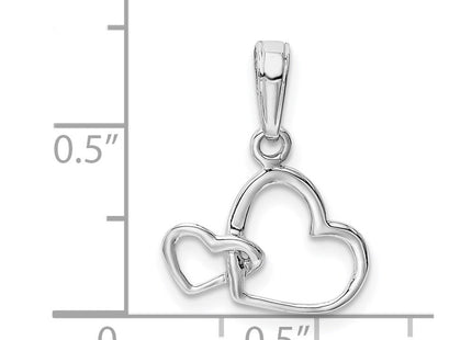 14k White Gold Pendants Style M2128W - Classique Jewelry Inc.