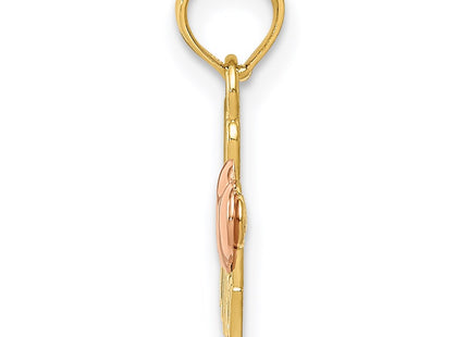 14k Two-tone Jewelry Style M2171 - Classique Jewelry Inc.