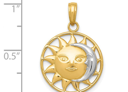 14k Yellow & Rhodium Jewelry Style M2204 - Classique Jewelry Inc.
