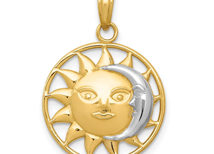 14k Yellow & Rhodium Jewelry Style M2204 - Classique Jewelry Inc.