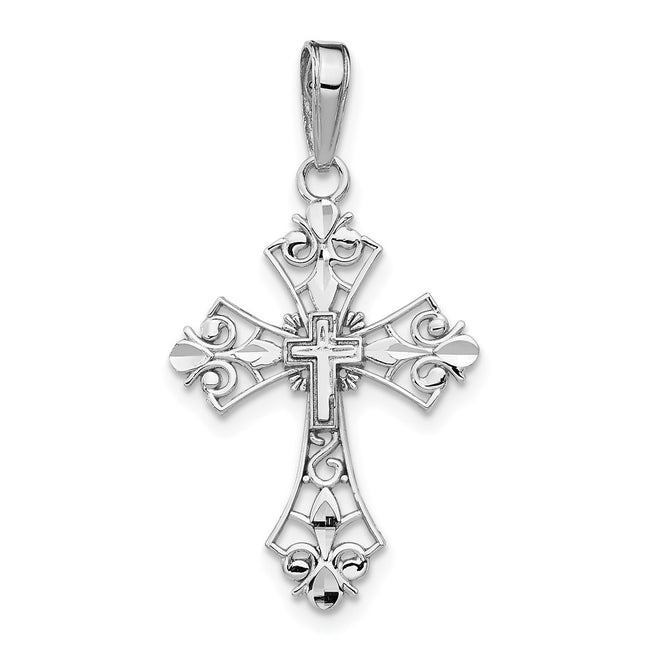 14k White Gold Jewelry Style M2244 - Classique Jewelry Inc.