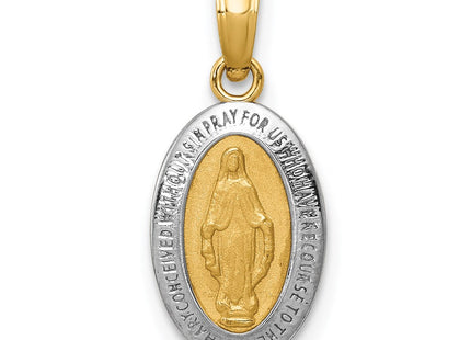 14k Yellow & Rhodium Jewelry Style M2516 - Classique Jewelry Inc.