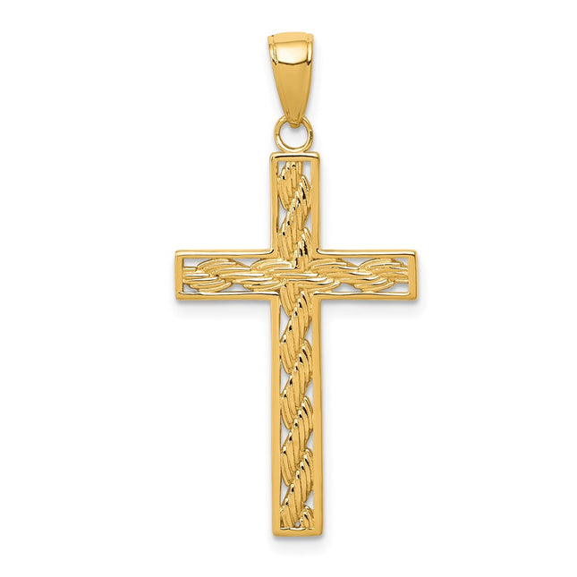 14k Yellow Gold Pendants Style M2545 - Classique Jewelry Inc.