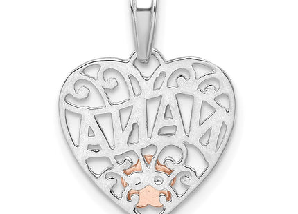 14k Two-tone Pendants Style M2692W - Classique Jewelry Inc.