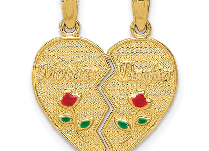 14k Yellow Gold Pendants Style M2696 - Classique Jewelry Inc.