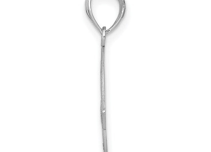 14k White Gold Pendants Style M2704 - Classique Jewelry Inc.