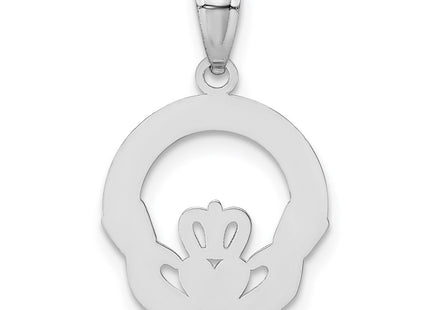 14k White Gold Pendants Style M2704 - Classique Jewelry Inc.