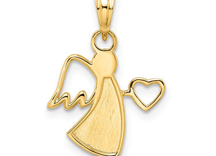 14k Yellow & Rhodium Pendants Style M2907 - Classique Jewelry Inc.