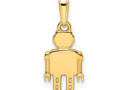 14k Yellow & Rhodium Pendants Style M2929 - Classique Jewelry Inc.