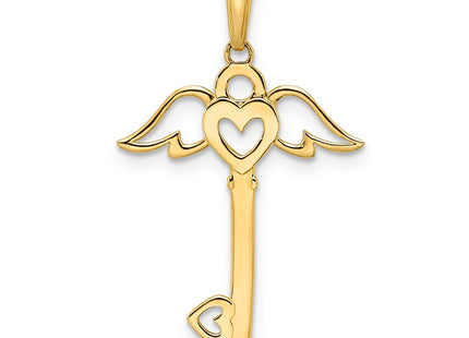 14k Yellow & Rhodium Pendants Style M2933 - Classique Jewelry Inc.