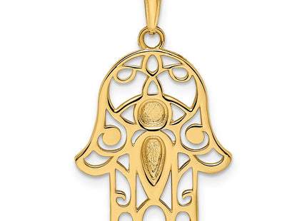 14k Yellow & Rhodium Pendants Style M2941 - Classique Jewelry Inc.