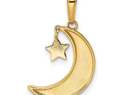 14k Yellow & Rhodium Pendants Style M2962 - Classique Jewelry Inc.