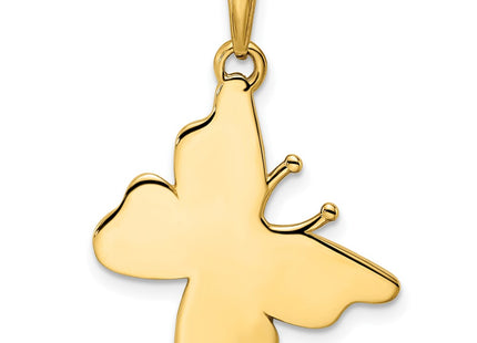 14k Yellow & Rhodium Pendants Style M2968 - Classique Jewelry Inc.