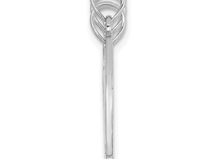 14k White Gold Jewelry Style M298AW - Classique Jewelry Inc.