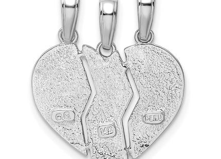 14k White Gold Jewelry Style M298AW - Classique Jewelry Inc.