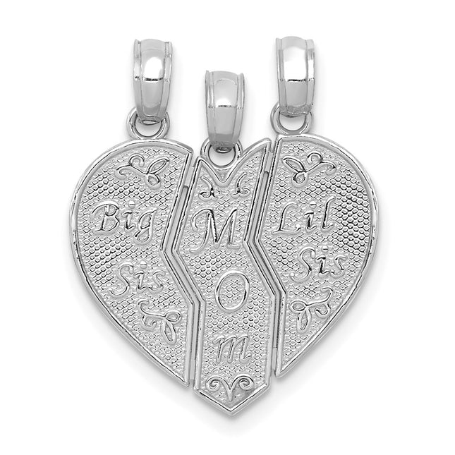 14k White Gold Jewelry Style M298AW - Classique Jewelry Inc.