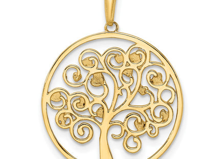 14k Yellow & Rhodium Pendants Style M3008 - Classique Jewelry Inc.