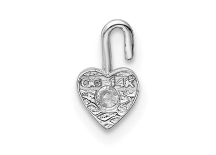 14k White Gold Jewelry Style M346W - Classique Jewelry Inc.