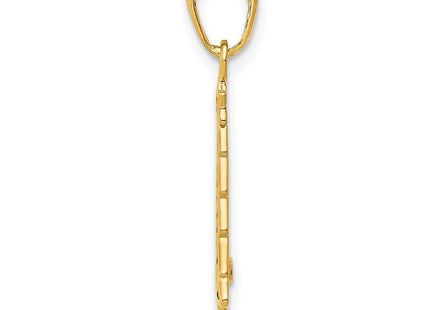 14k Yellow Gold Pendants Style M482 - Classique Jewelry Inc.