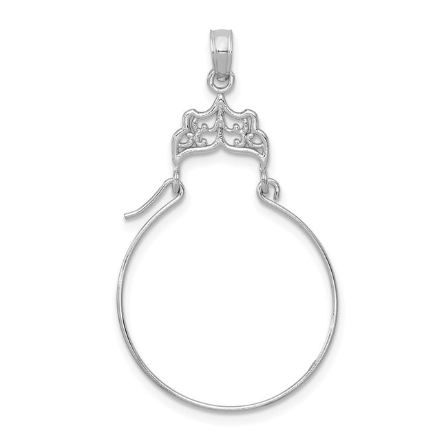 14k White Gold Jewelry Style M795W - Classique Jewelry Inc.