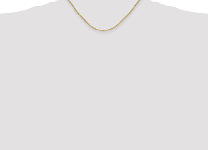 14k Yellow Gold Chains Style MA050 - Classique Jewelry Inc.