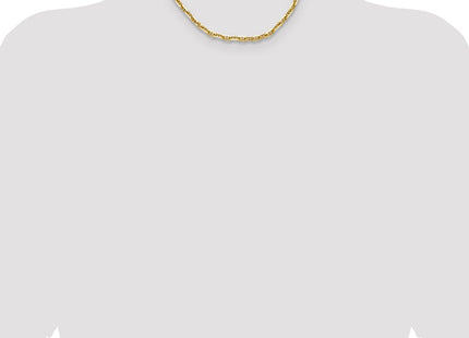 14k Yellow Gold Chains Style MAD160 - Classique Jewelry Inc.